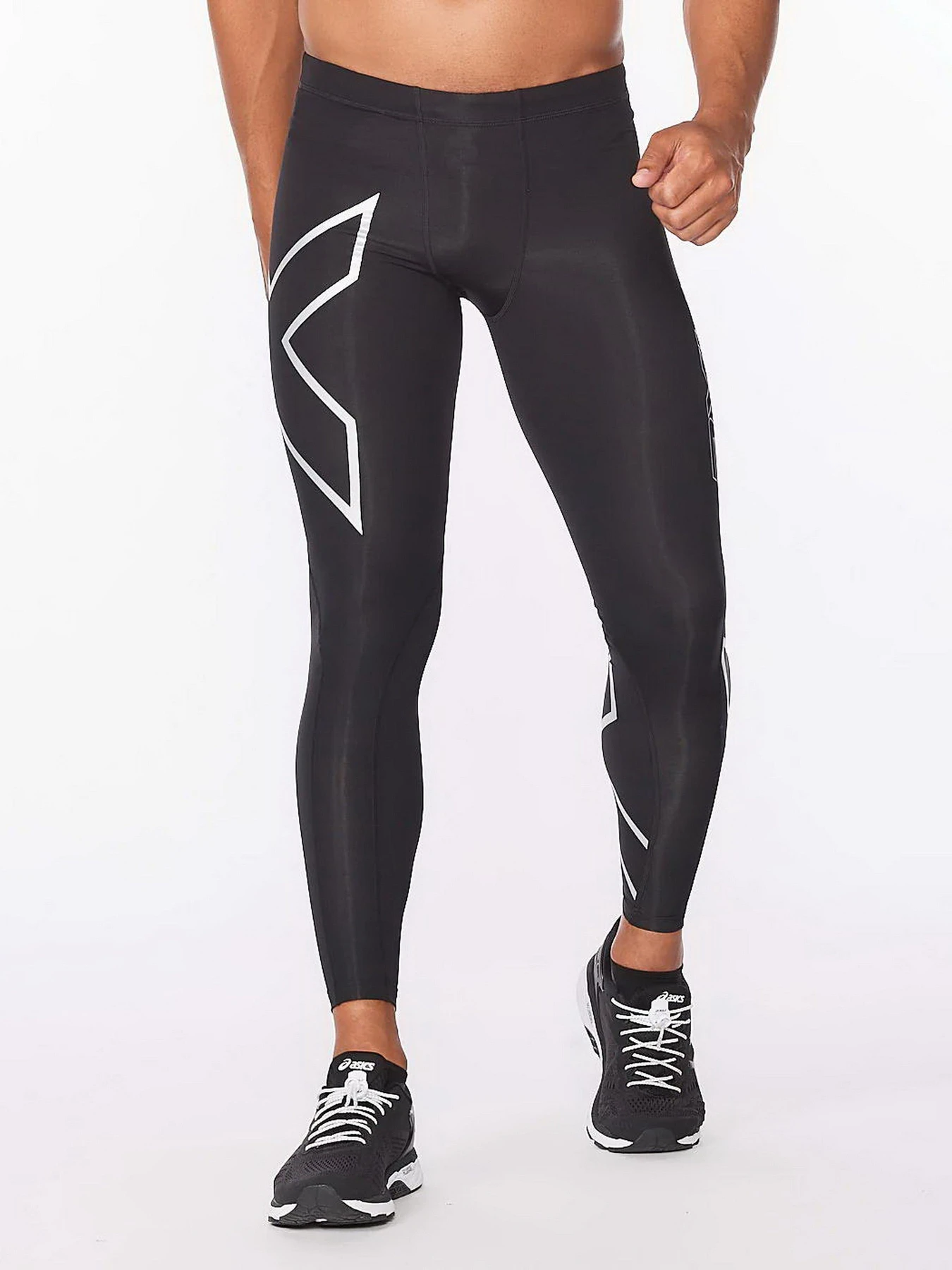 Штани 2XU Core модель MA3849b-BLK/SIL Фото