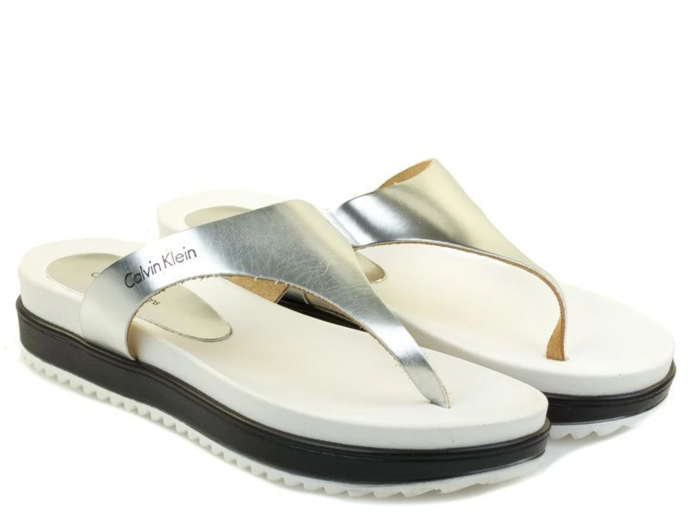 Шлёпанцы Calvin Klein Jeans модель RE9677/SLV Фото