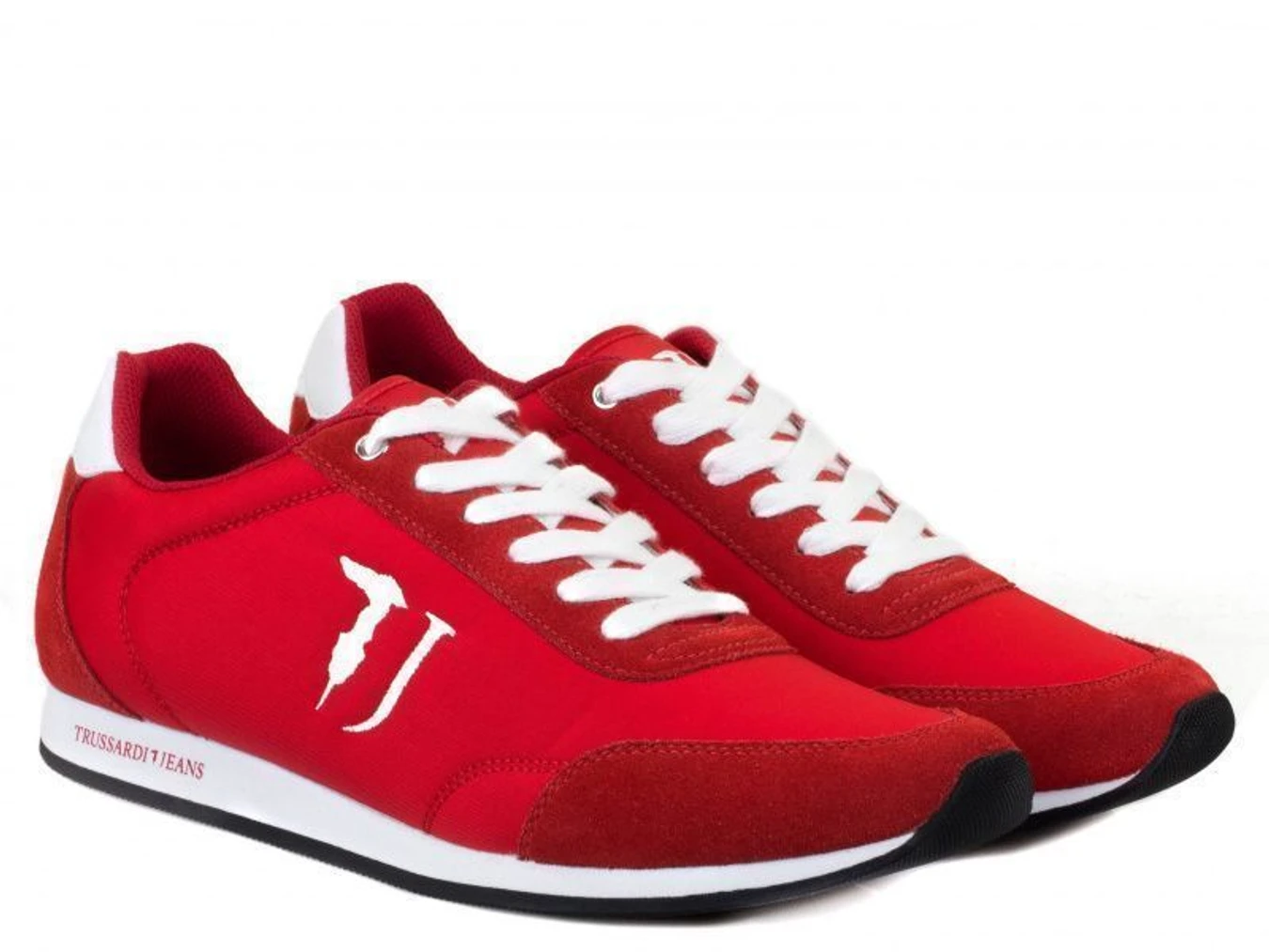 Кросівки Trussardi Jeans модель 77S611 135 RED/SILVER Фото