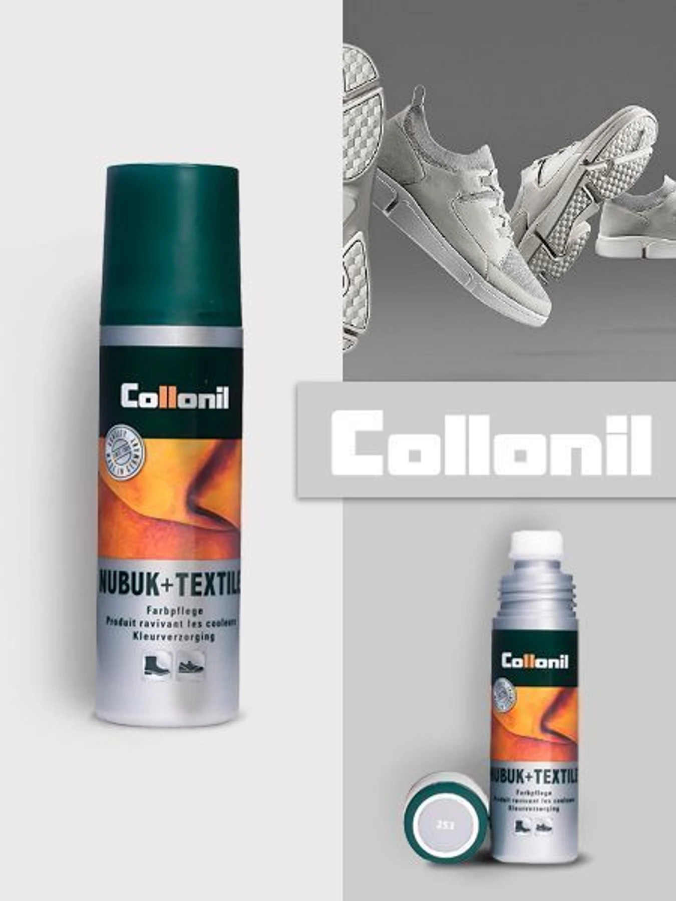 Догляд за взуттям Collonil модель 253 nubuk+textil Фото