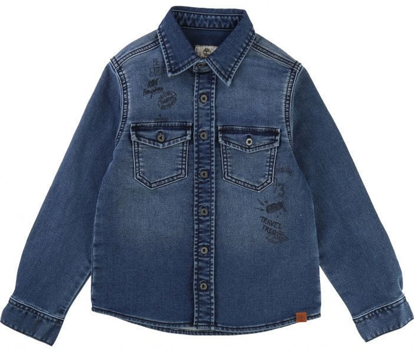 Рубашки Timberland Kids модель T25M17/Z05 Фото