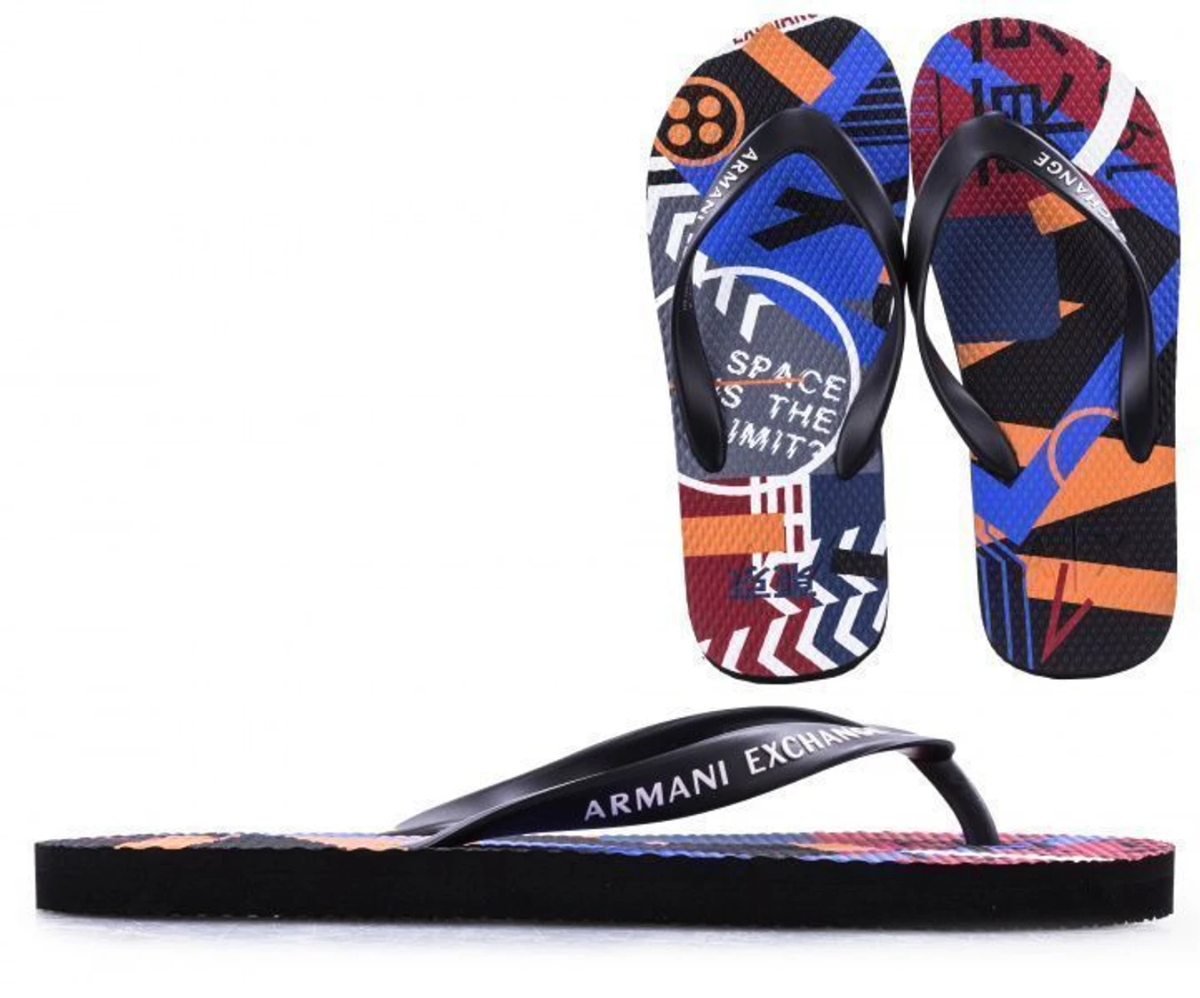 Шлёпанцы Armani Exchange модель 955027-7A120-00020 Шлёпанцы Armani Exchange модель 955027-7A120-00020 Фото