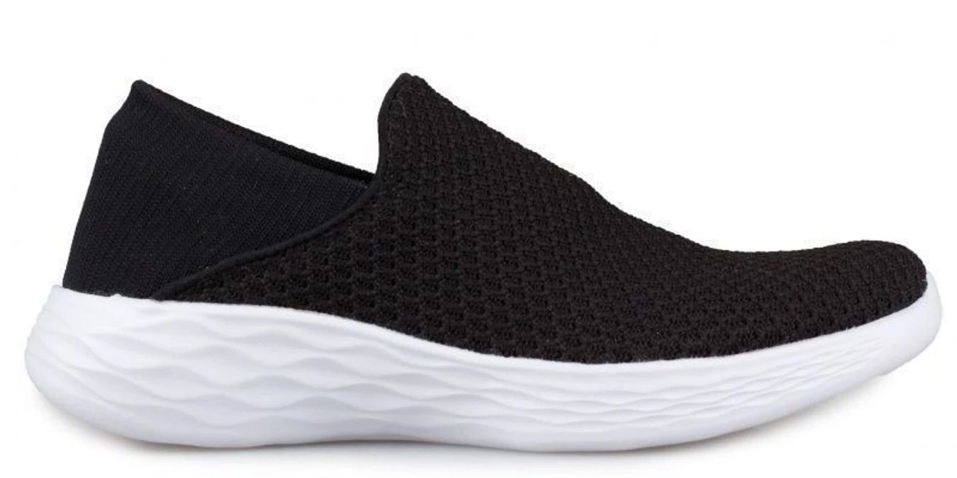 Слипоны и мокасины Skechers модель 81158L BKW Фото