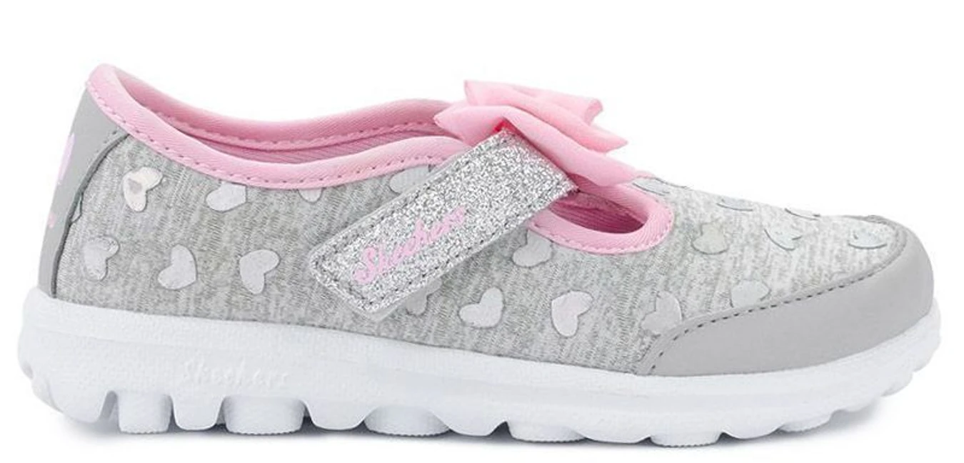 Слипоны и мокасины Skechers модель 81162N GYPK Фото