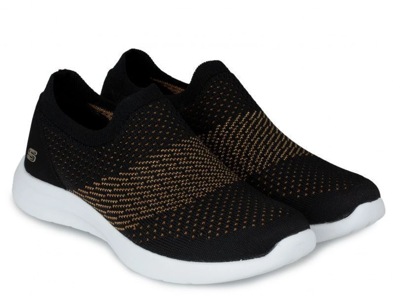 Слипоны и мокасины Skechers модель 12882 BKGD Фото