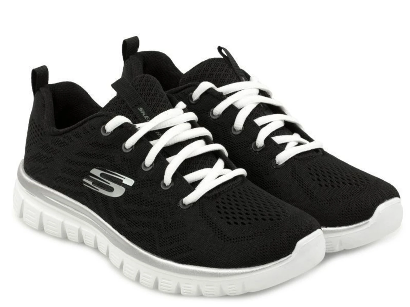 Кроссовки Skechers модель 12615 BKW Фото