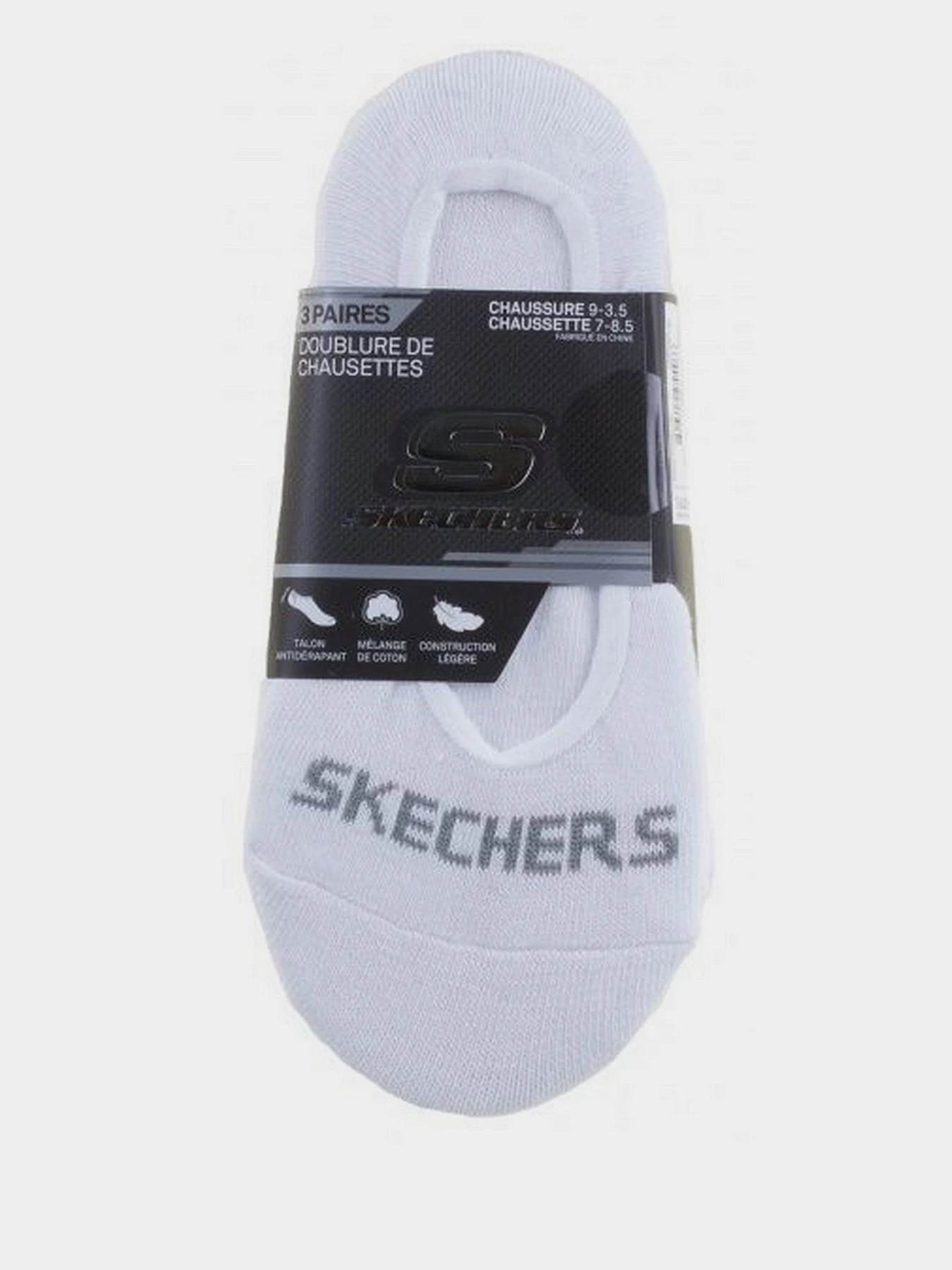 Шкарпетки та гольфи Skechers 3 Pair Liner модель S111101-100-7 Фото