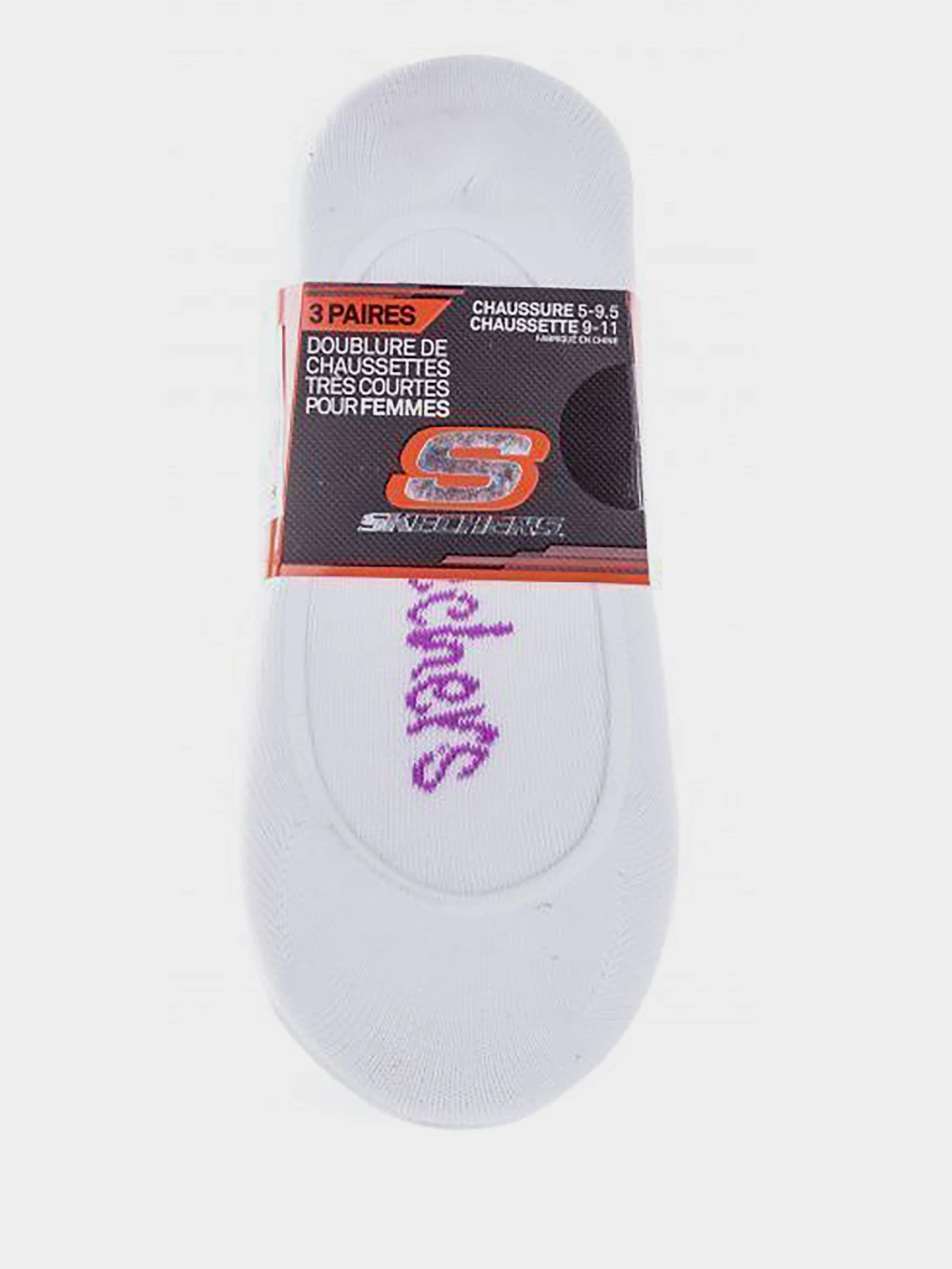 Шкарпетки та гольфи Skechers 3 Pack Superlow Liner модель S104885-102 Фото