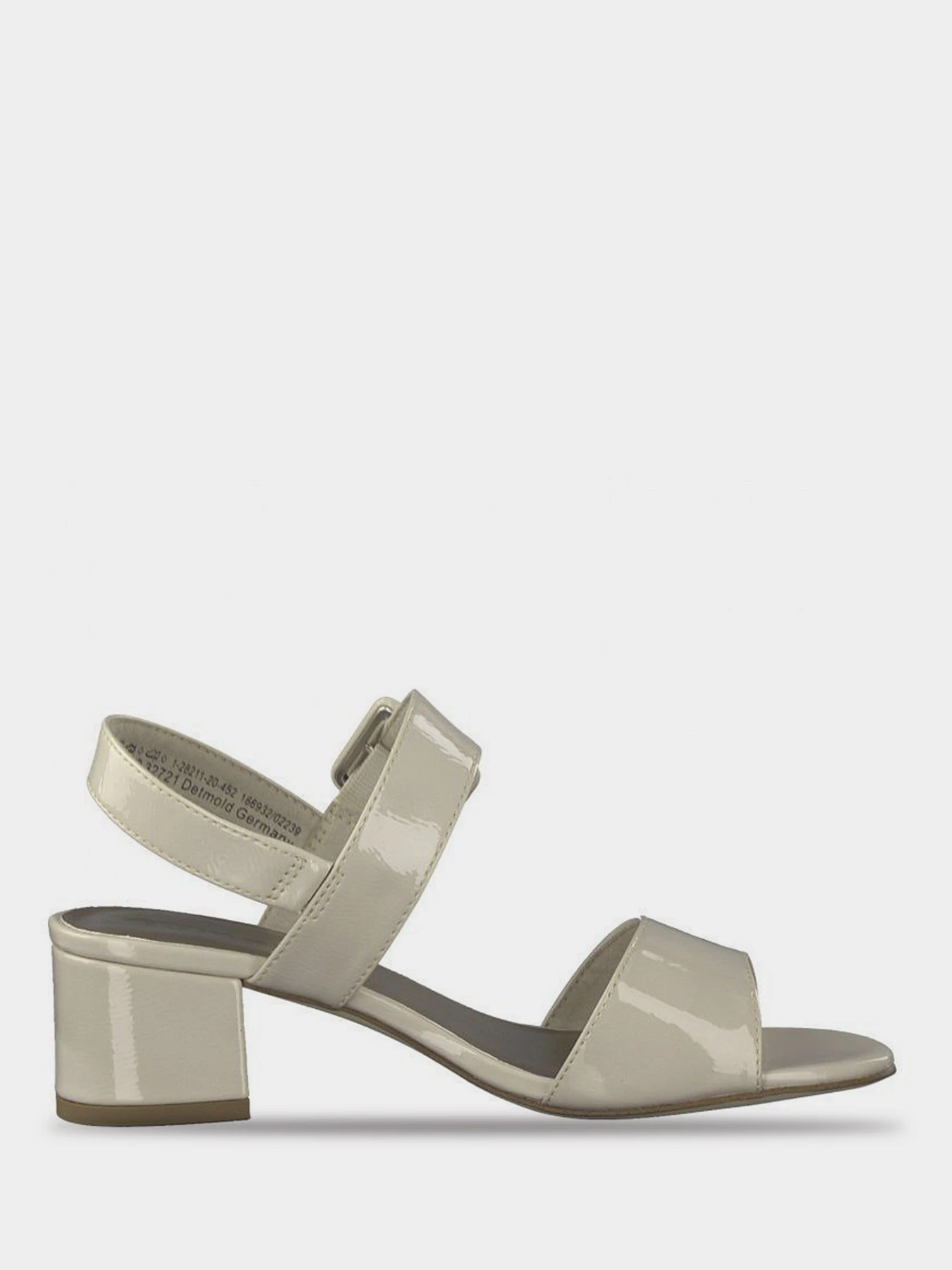 Босоножки Tamaris модель 28211-20-452 CREAM PATENT Фото