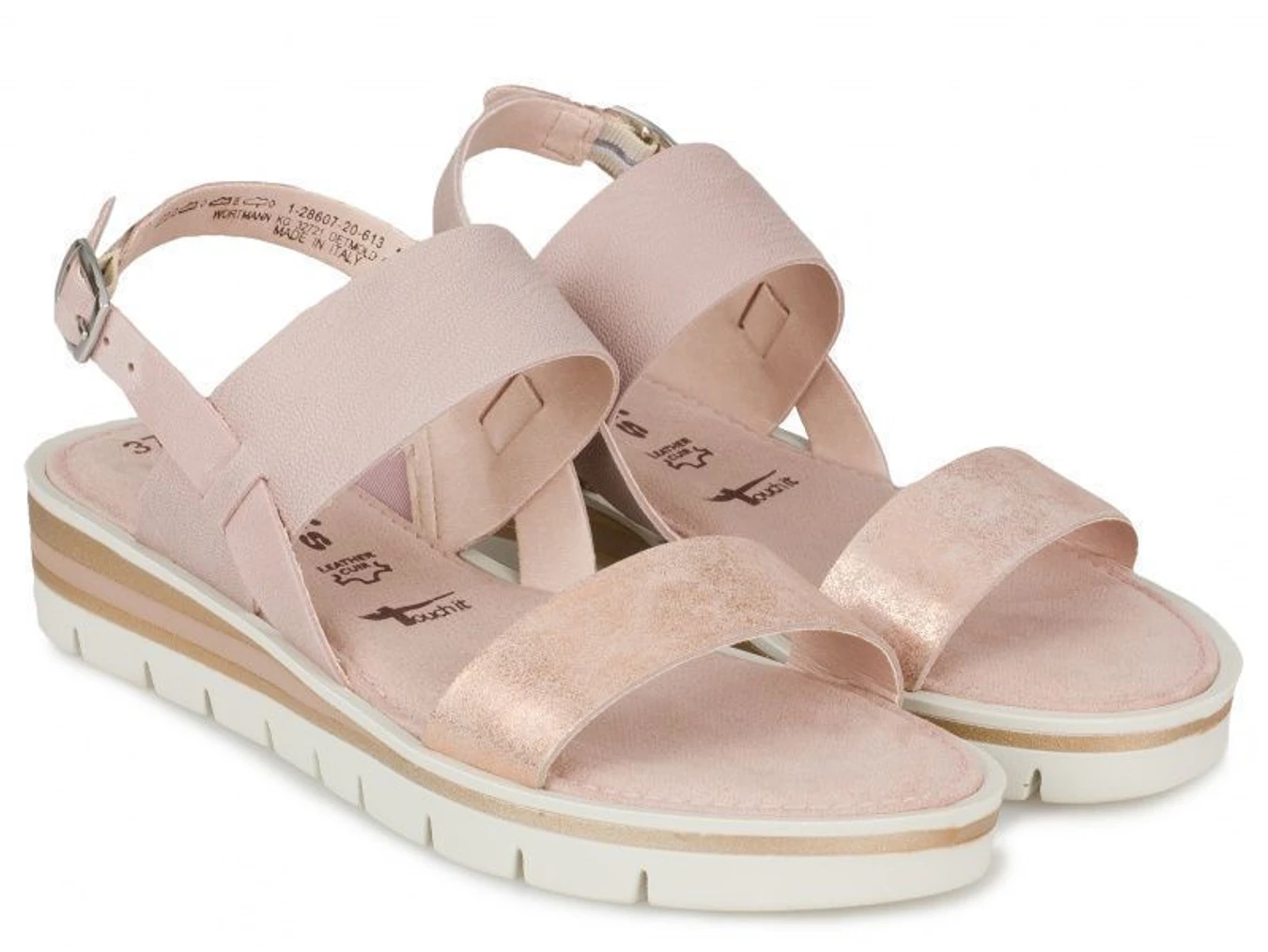 Босоножки Tamaris модель 28607-20-613 ROSE/ROSE MET Фото