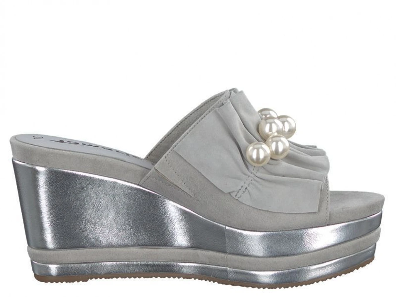 Шлёпанцы Tamaris модель 27256-30-204 LIGHT GREY Фото