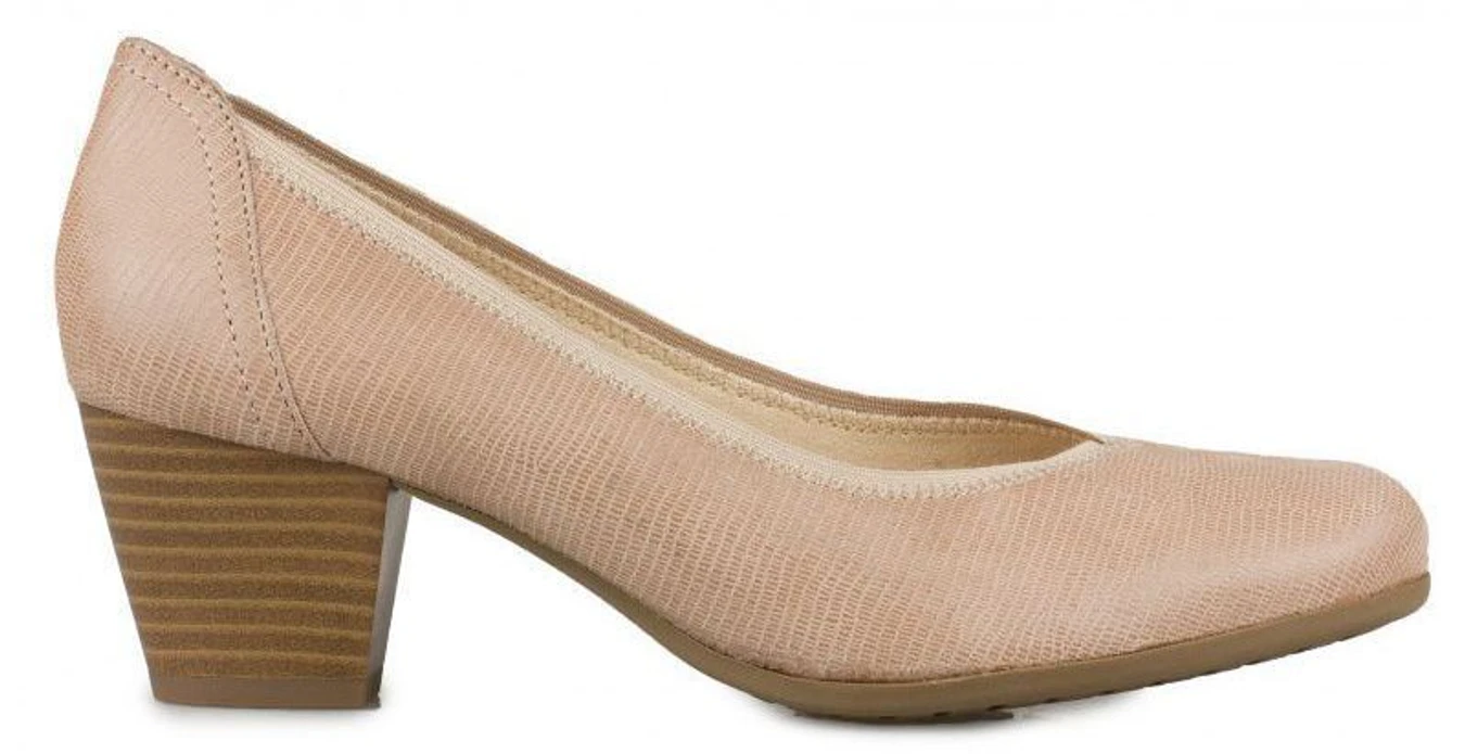 Туфли и лоферы Caprice модель 22301-20-410 BEIGE REPTILE Фото