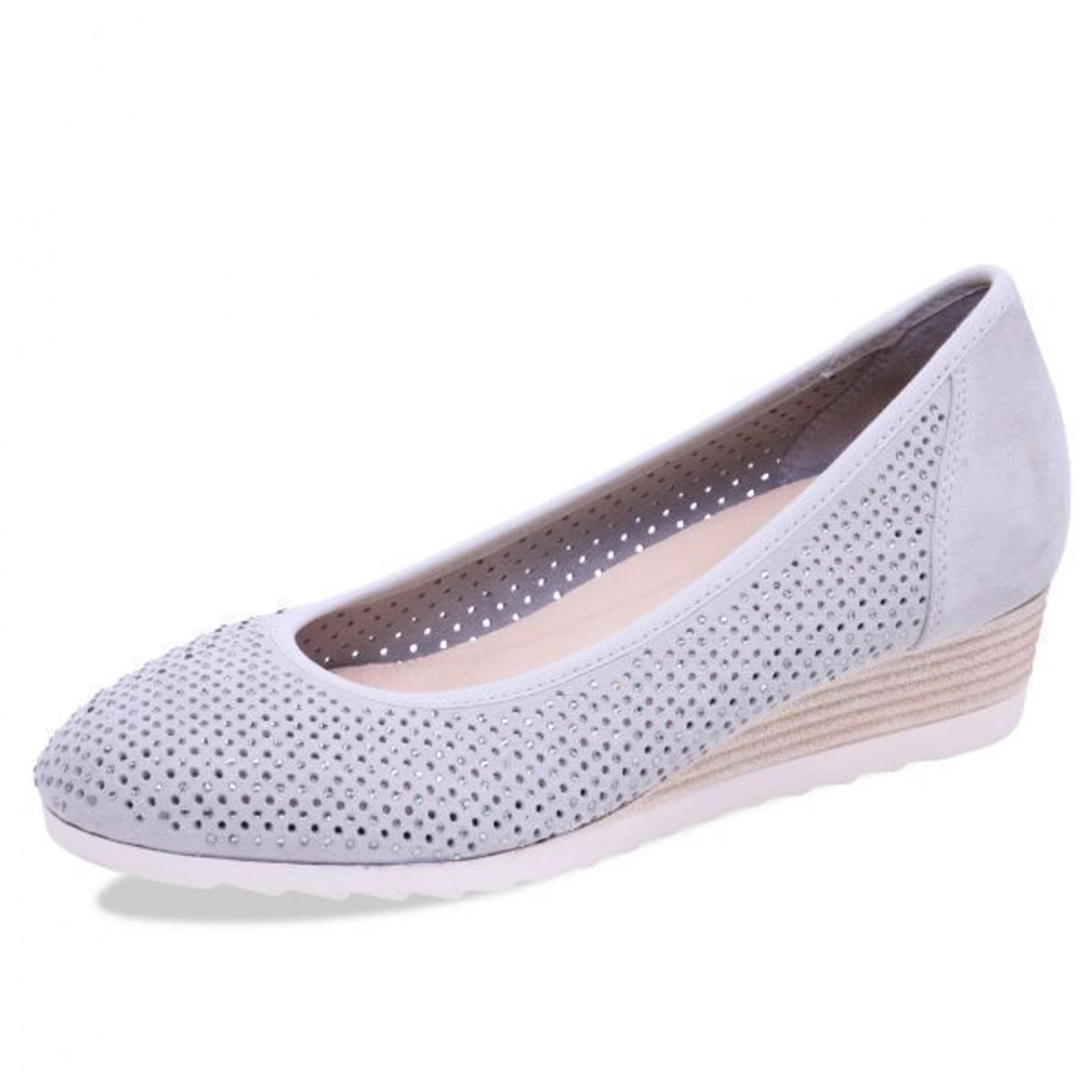 Туфли и лоферы Caprice модель 22501-20-115 WHITE SUEDE Фото