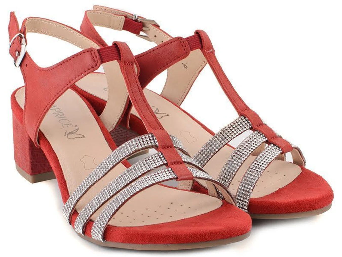 Босоножки Caprice модель 28204-20-510 RED PEARL Фото