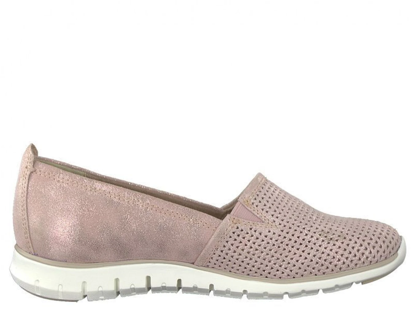 Сліпони та мокасини Marco Tozzi модель 24709-20-952 ROSE METALLIC Фото