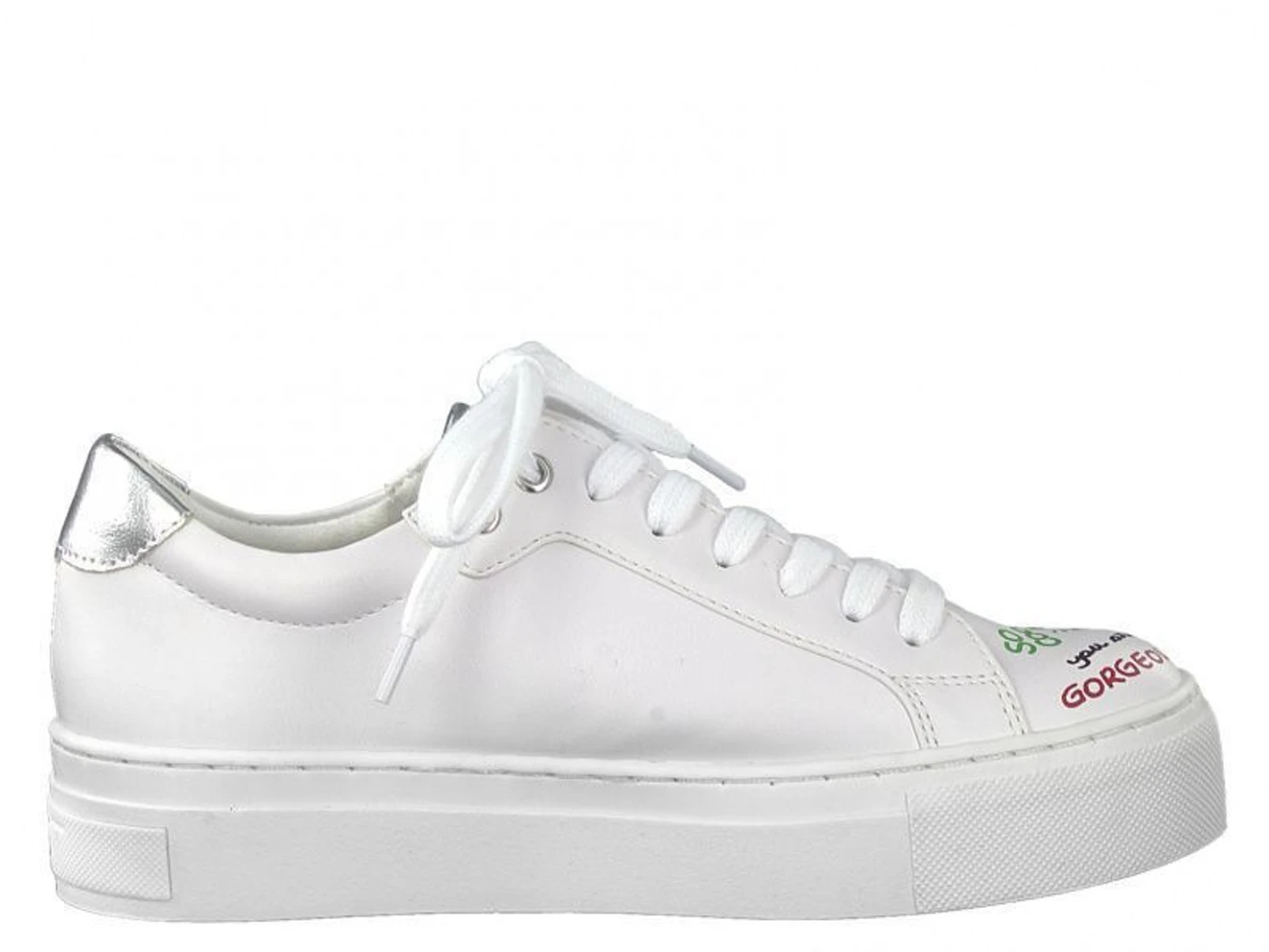 Кеди Marco Tozzi модель 23762-30-197 WHITE COMB Фото