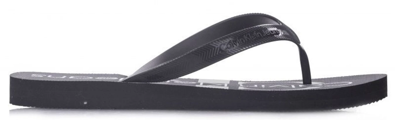 Шлёпанцы Calvin Klein Jeans модель S0063/BLK Фото