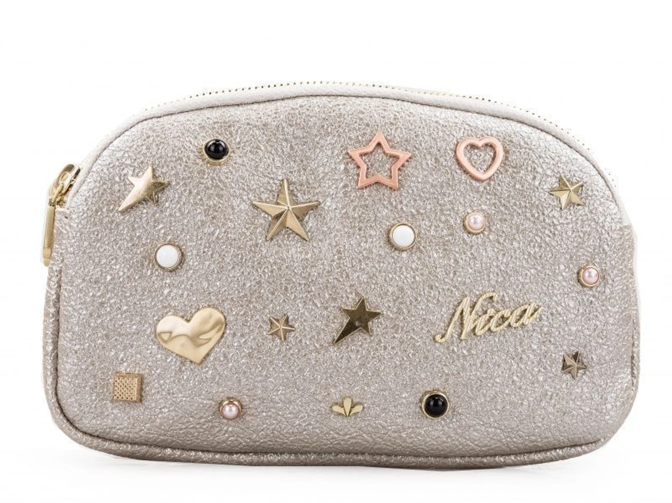 Сумки Nica модель NMH0028-Silver Foil Studs Фото
