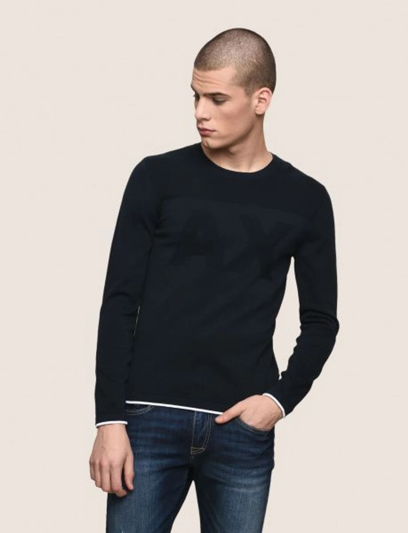 Свитры и кардиганы Armani Exchange модель 3ZZM1N-ZMB1Z-3903 Фото