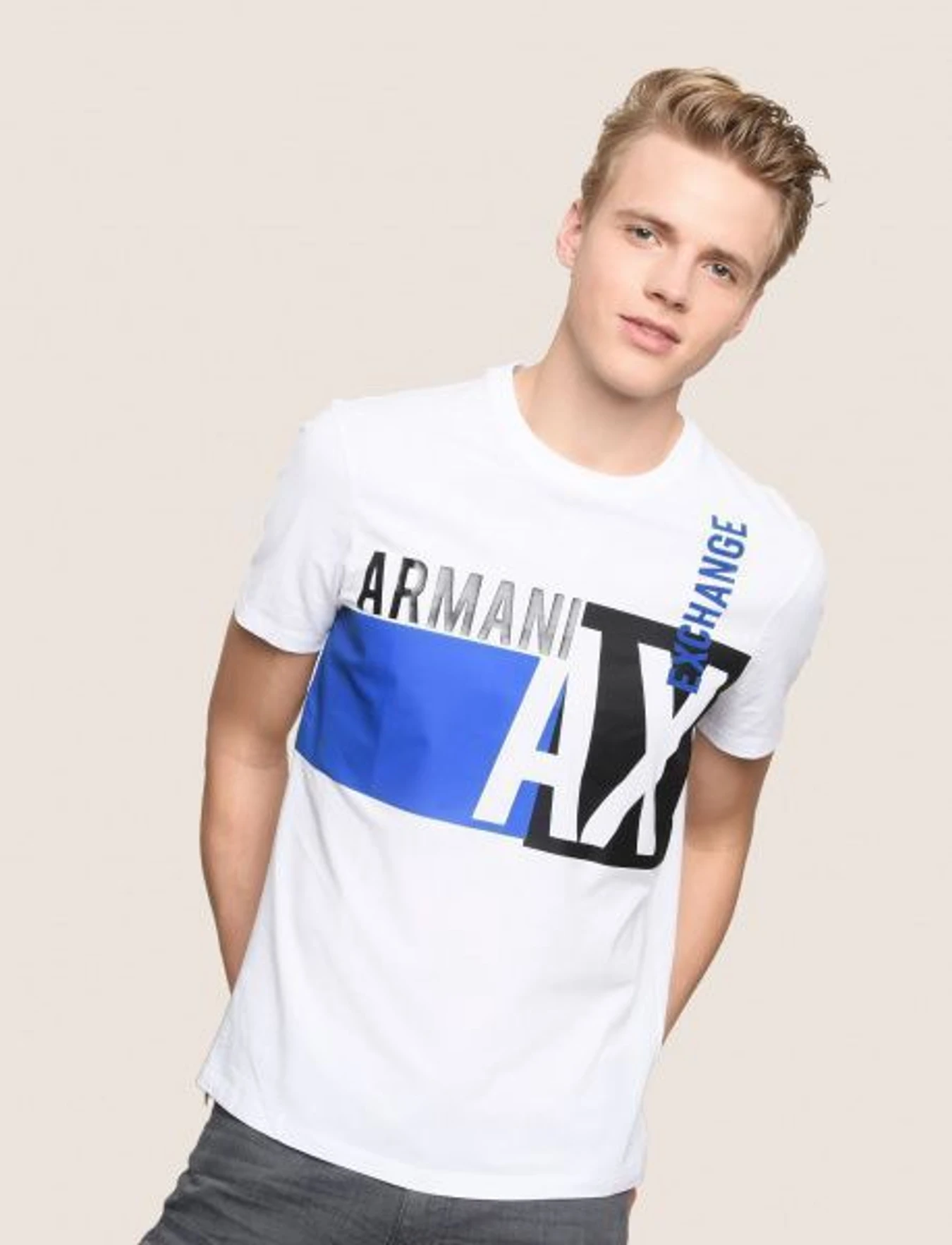 Футболки и поло Armani Exchange модель 3ZZTEY-ZJH4Z-1100 Фото