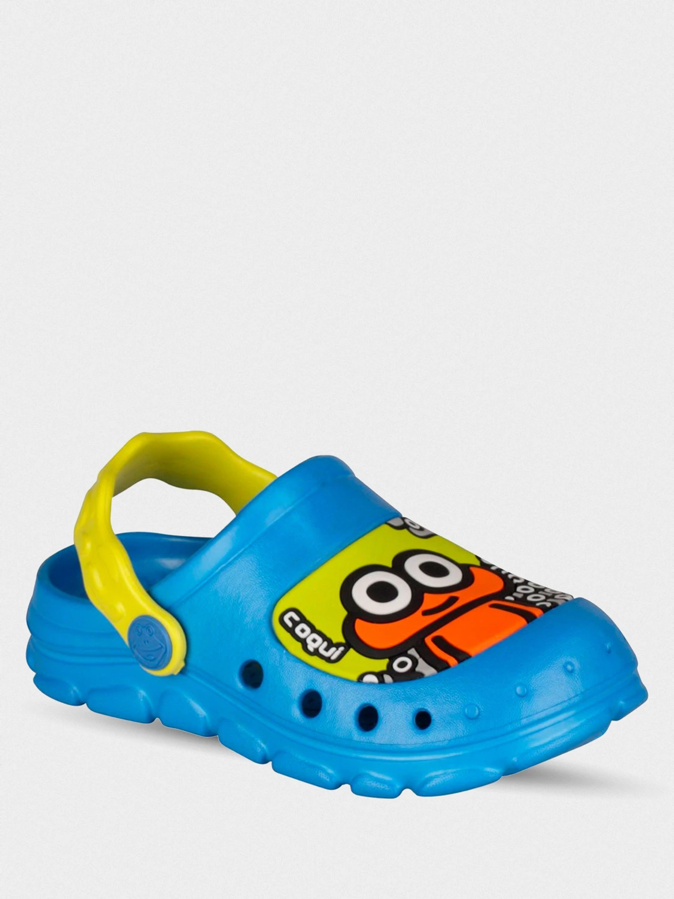 Шльопанці COQUI модель 9383 Sea Blue/Citrus Фото