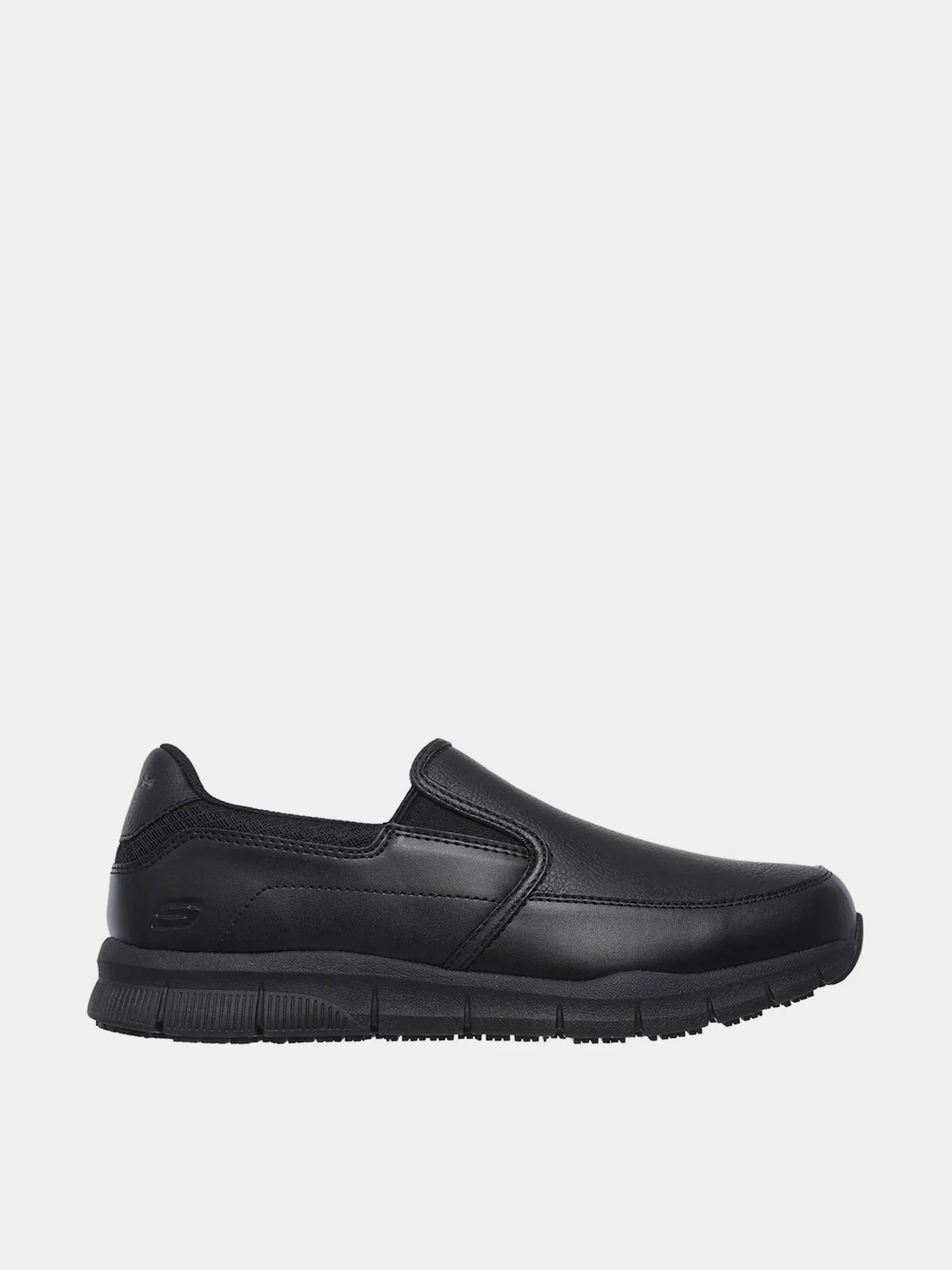 Слипоны и мокасины Skechers Work Relaxed Fit: Nampa - Groton SR модель 77157 BLK Фото