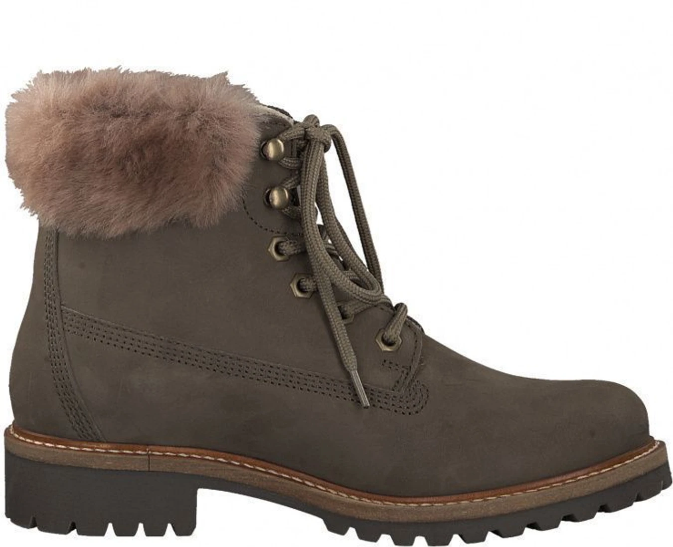 Ботинки и сапоги Tamaris модель 26294-21-349  TAUPE FUR Фото