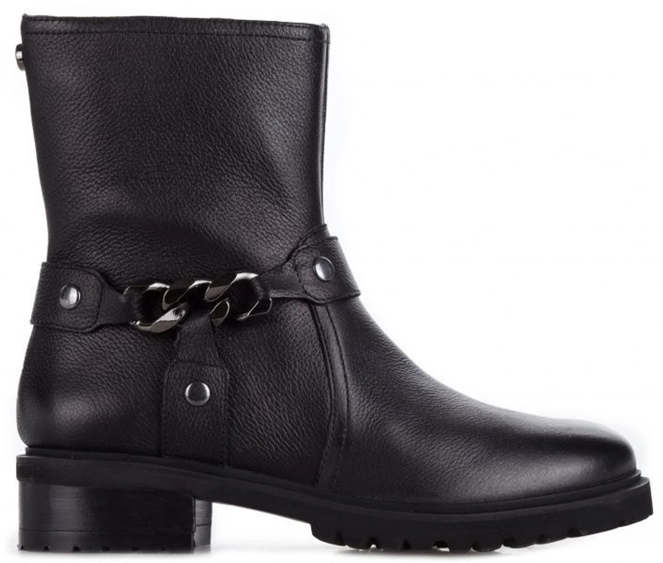 Черевики та чоботи Steve Madden модель SM11000242 BLACK LEATHER Фото