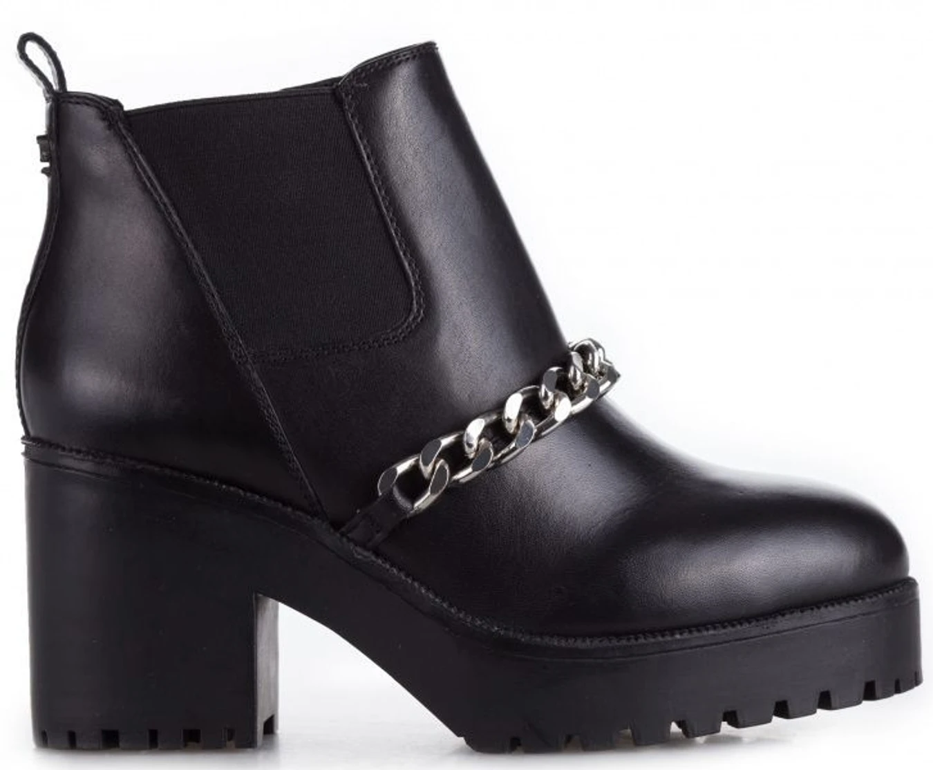 Черевики та чоботи Steve Madden модель SM11000179 BLACK LEATHER Фото
