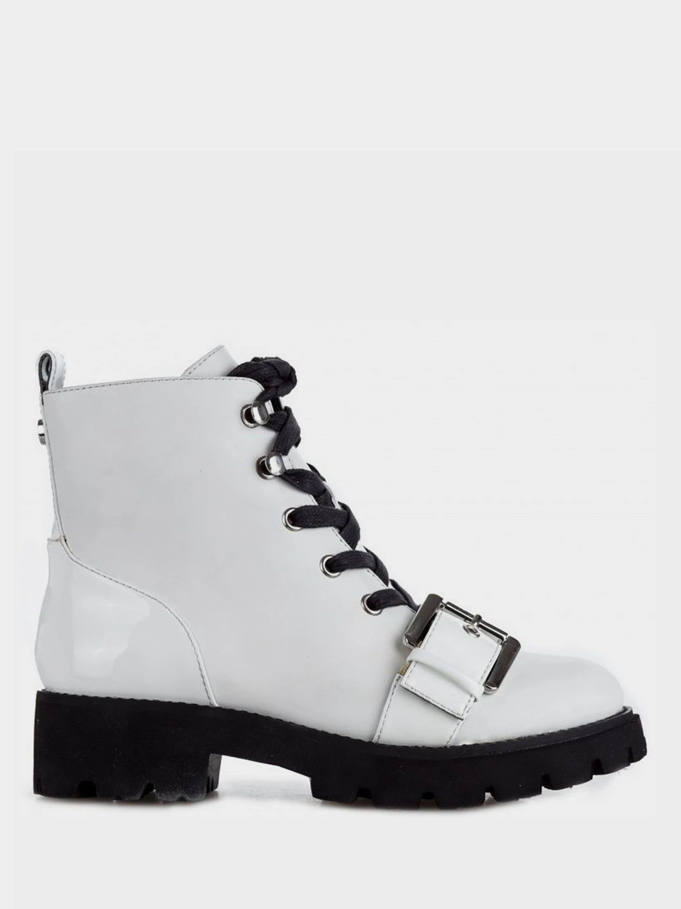 Черевики та чоботи Steve Madden модель SM11000067 WHITE LEATHER Фото