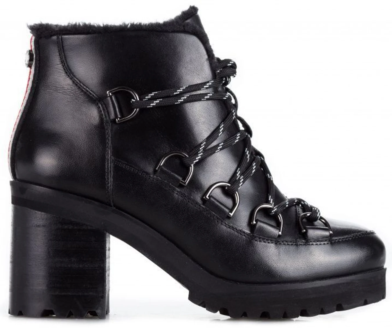 Черевики та чоботи Steve Madden модель SM11000236 BLACK LEATHER Фото