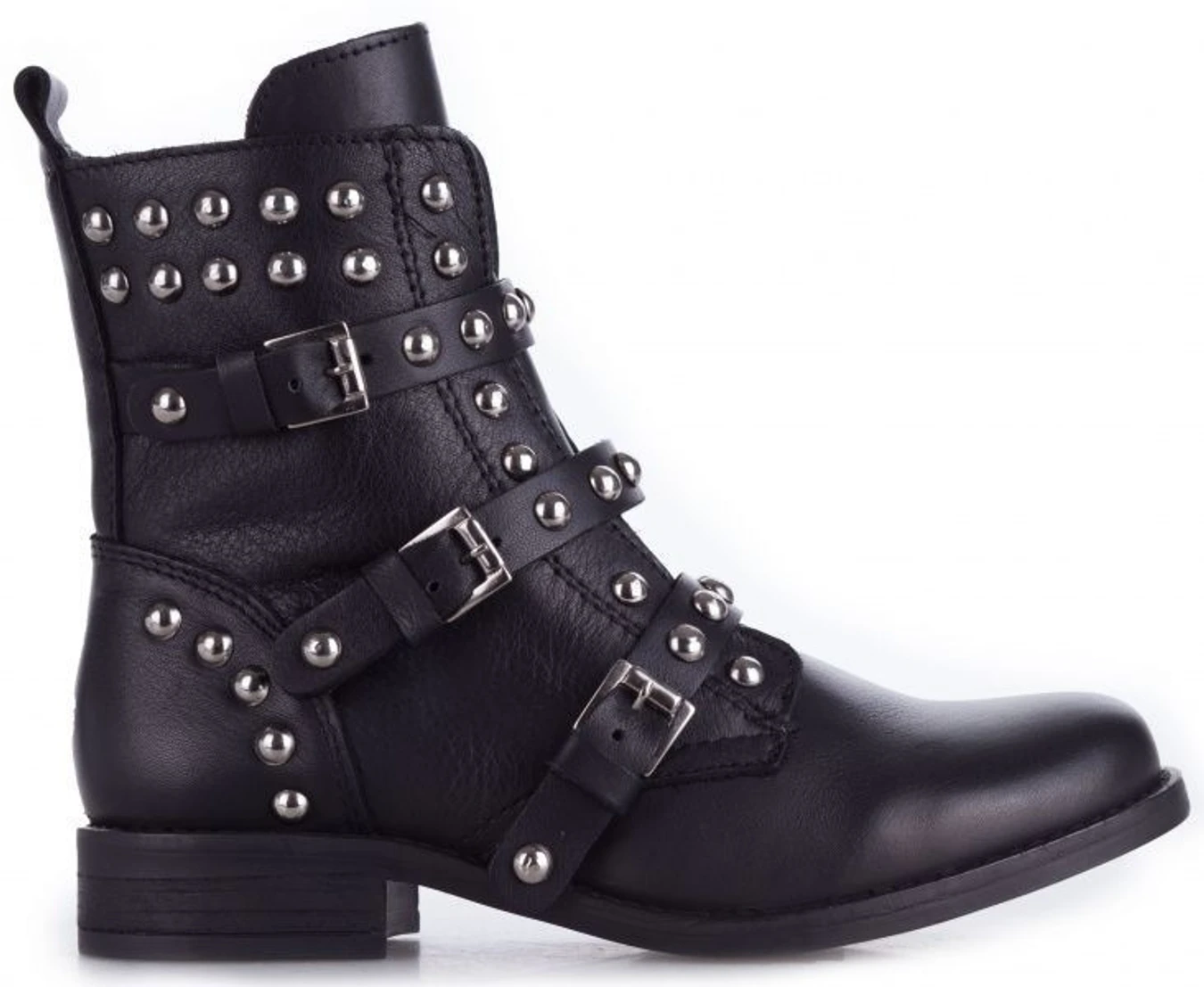 Черевики та чоботи Steve Madden модель SM11000099 BLACK LEATHER Фото