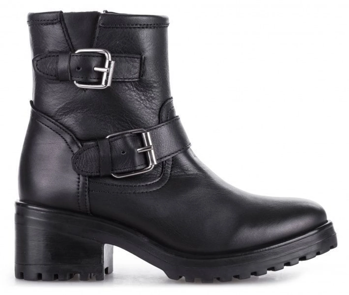 Черевики та чоботи Steve Madden модель SM11000078 BLACK LEATHER Фото