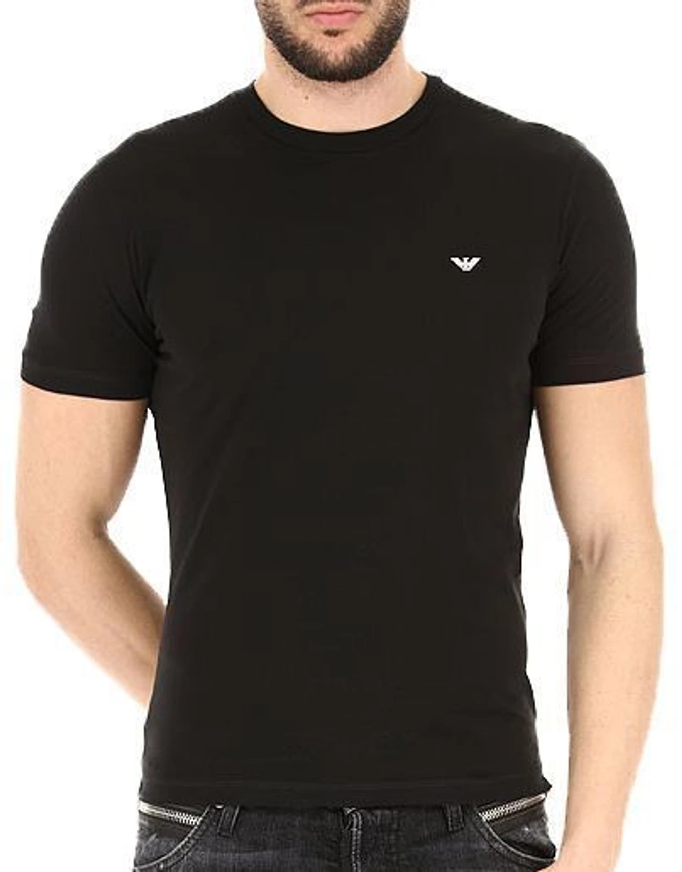 Футболки и поло Emporio Armani модель 8N1D61-1JPZZ-0999 Фото