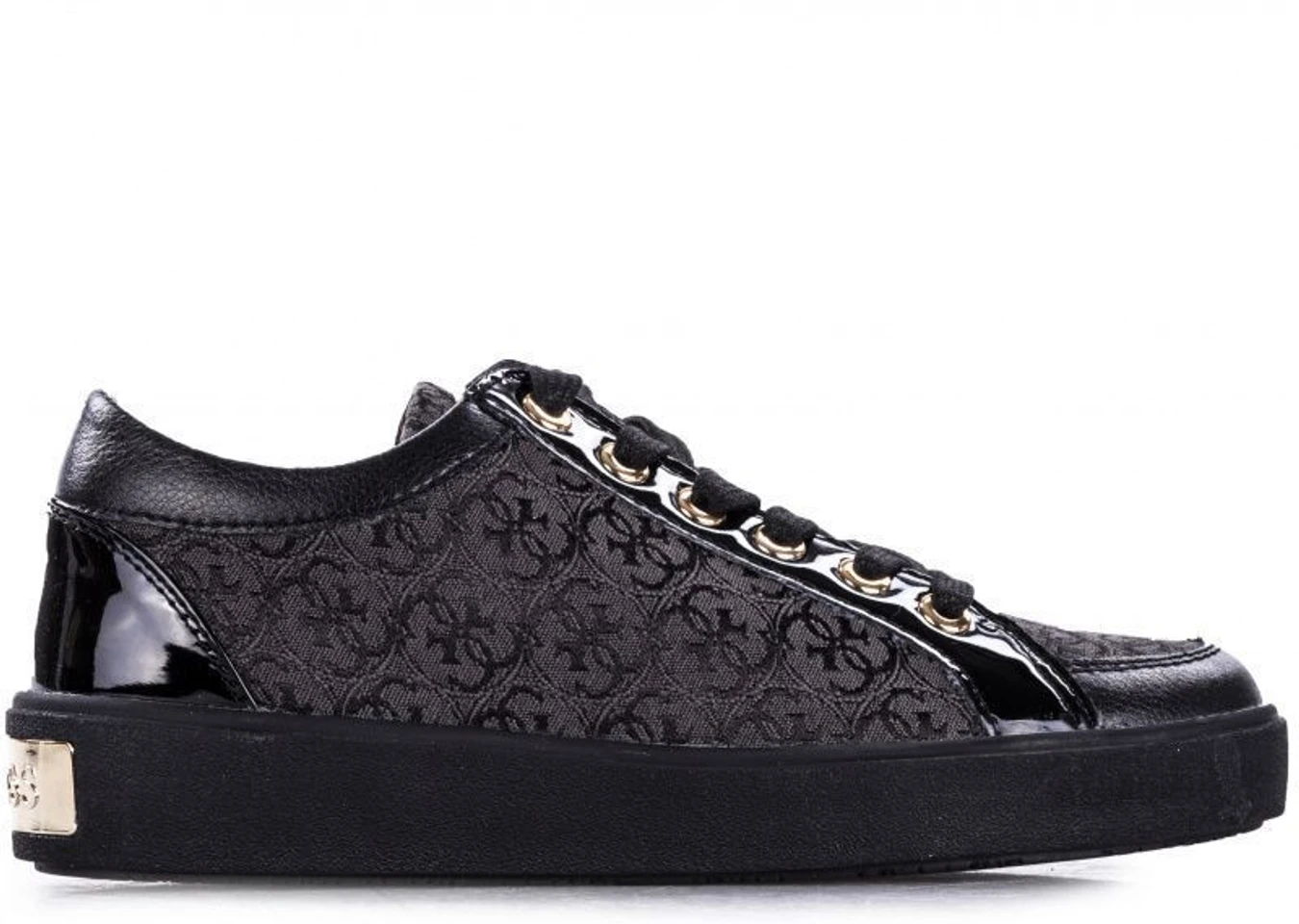 Кросівки GUESS модель FLGLN3FAL12-BLACK/BLACK Фото