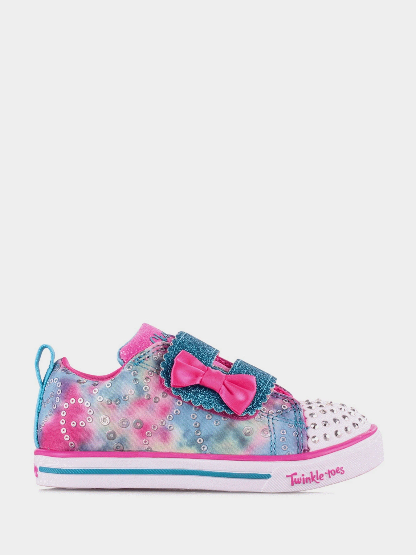 Кеды Skechers Twinkle Toes: Sparkle Lite - Rainbow Cuties модель 20147N MLT Фото