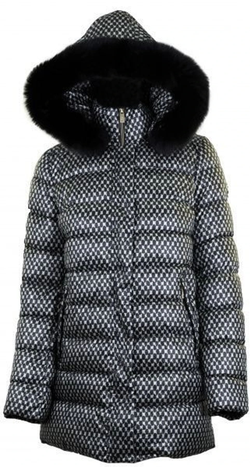 Куртки и дубленки Madzerini модель DIANA black Фото