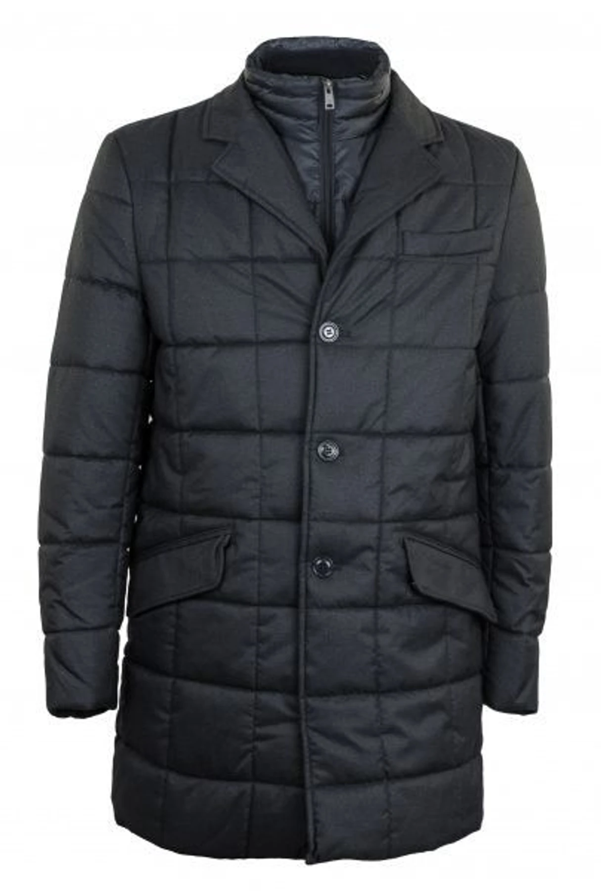 Куртки и дубленки Madzerini модель WILSON dark blue Фото