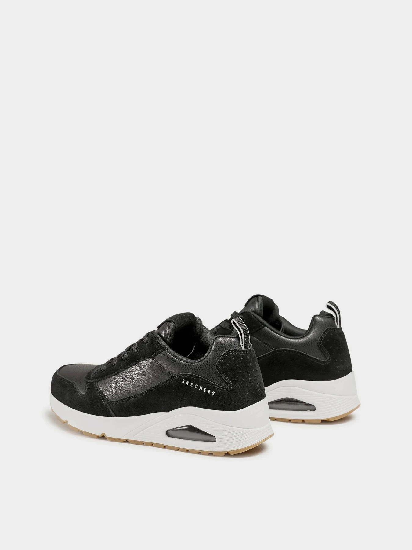 Кроссовки Skechers Uno - Stacre модель 52468 BKW Кроссовки Skechers Uno - Stacre модель 52468 BKW Фото
