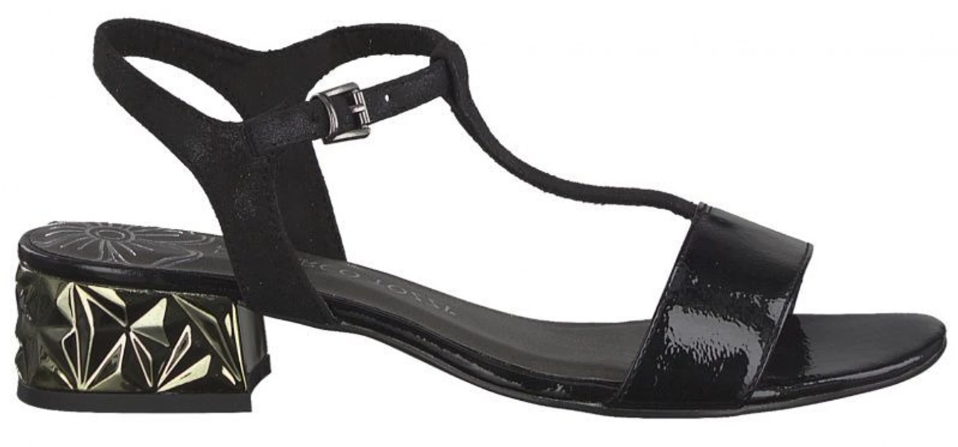 Босоніжки Marco Tozzi модель 28209-22-098 BLACK COMB Фото