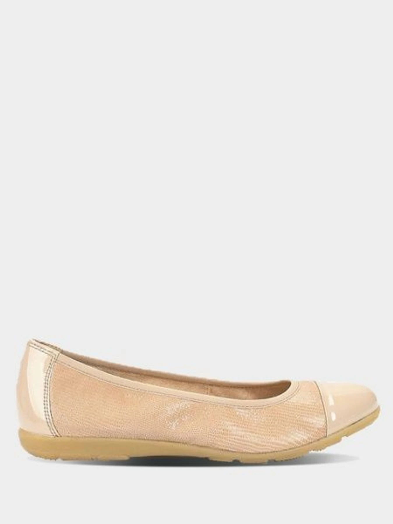 Туфли и лоферы Caprice модель 22152-22-419 BEIGE REP/PATE Фото