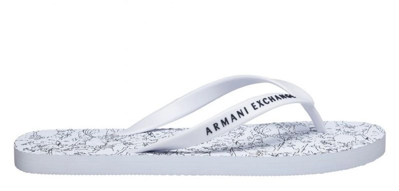 Шлёпанцы Armani Exchange модель XUQ001-XV150-00001 Фото
