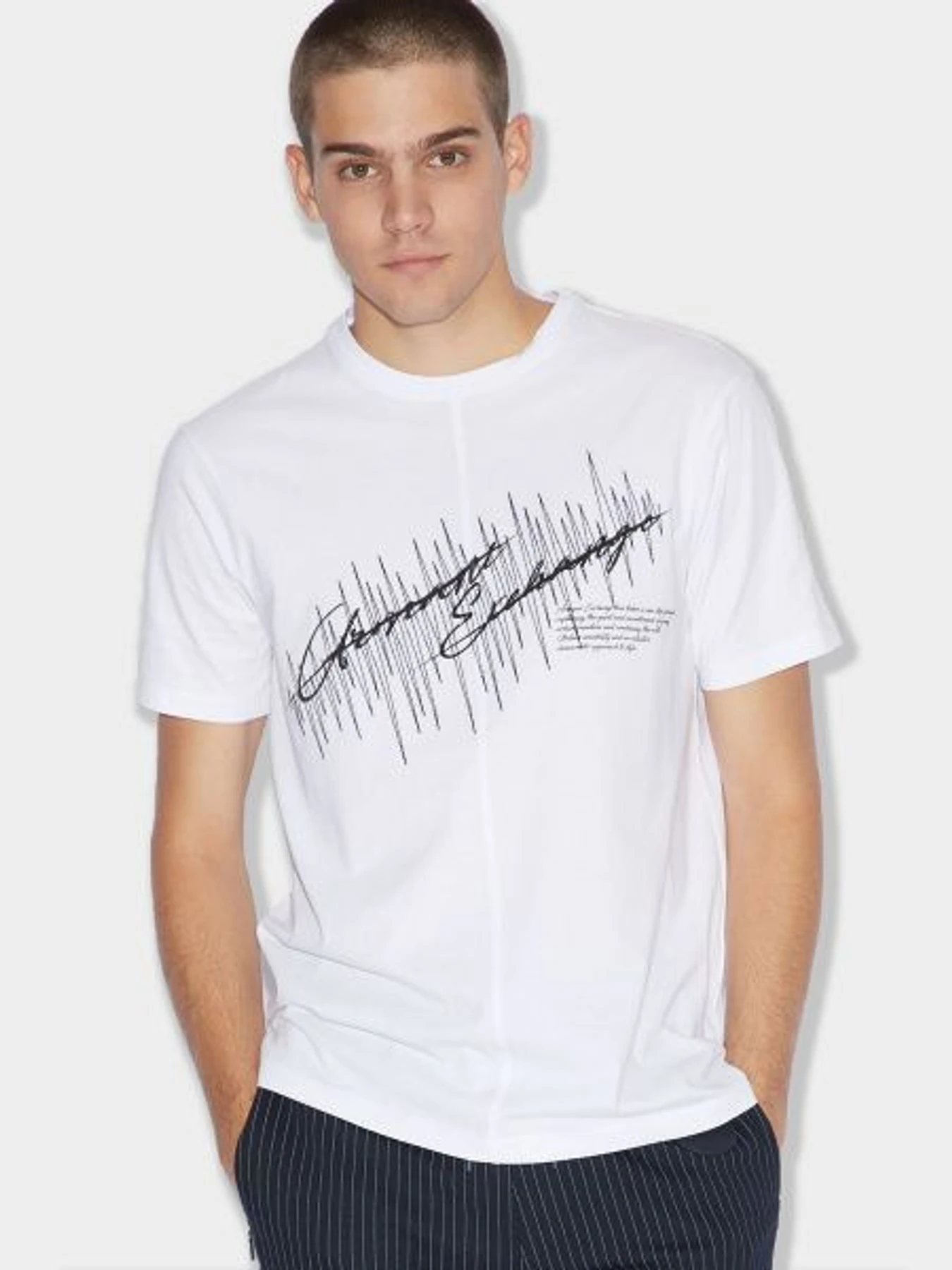 Футболки і поло Armani Exchange модель 3GZTAP-ZJBVZ-1100 Фото
