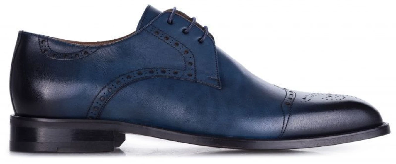 Туфли и лоферы MOLYER модель 22697A005-NAVY SCALA Фото