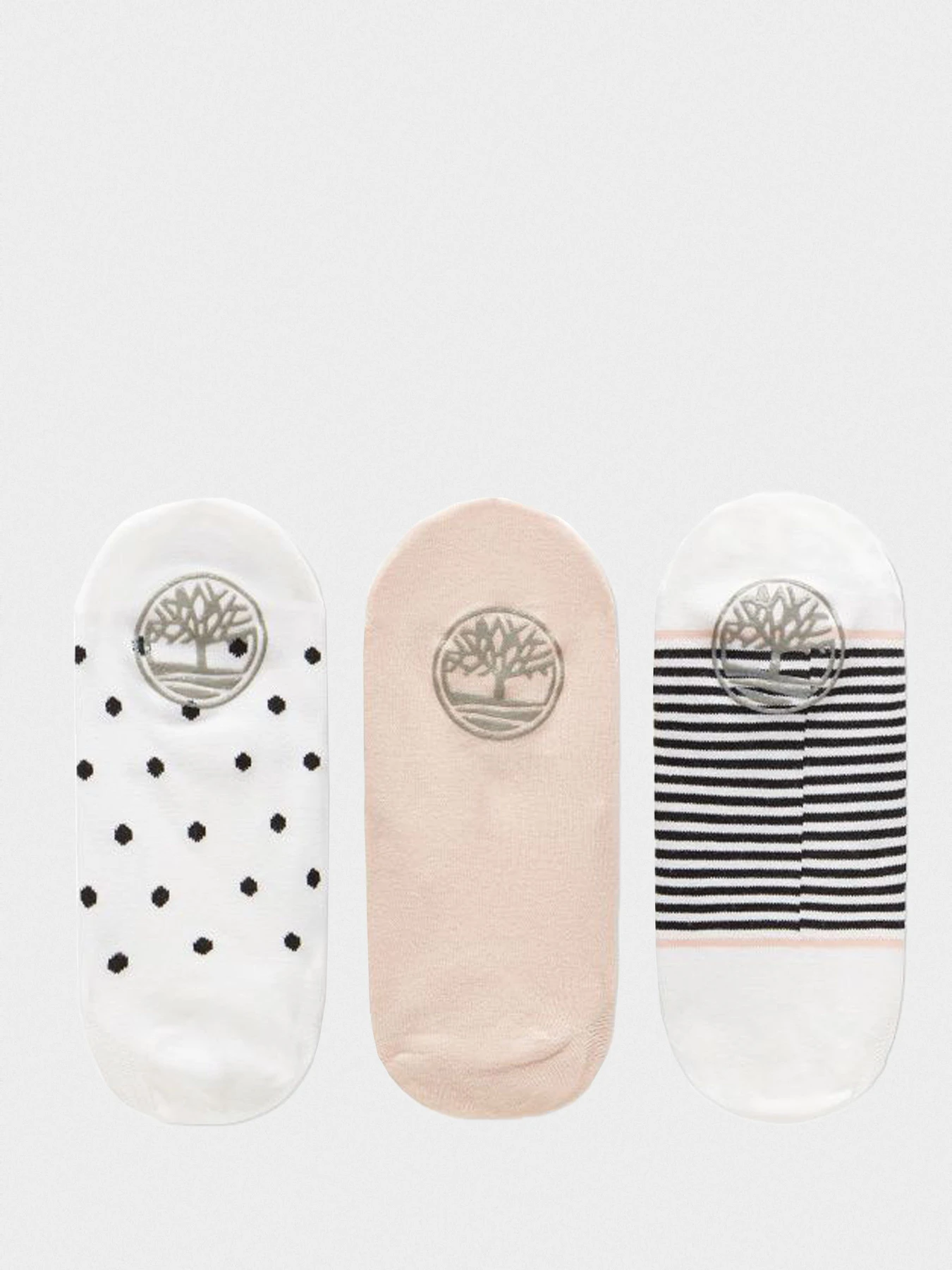 Шкарпетки та гольфи Timberland 3Pk Striped Ultra Low модель TB0A1EAZR23 Фото