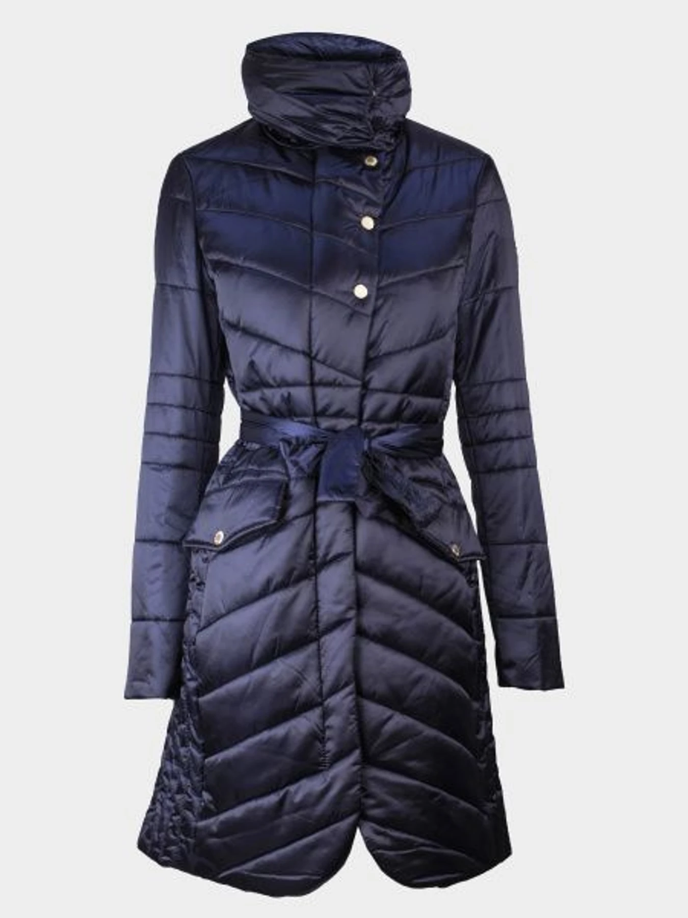 Пальто и плащи Madzerini модель MARIELLE navy Фото
