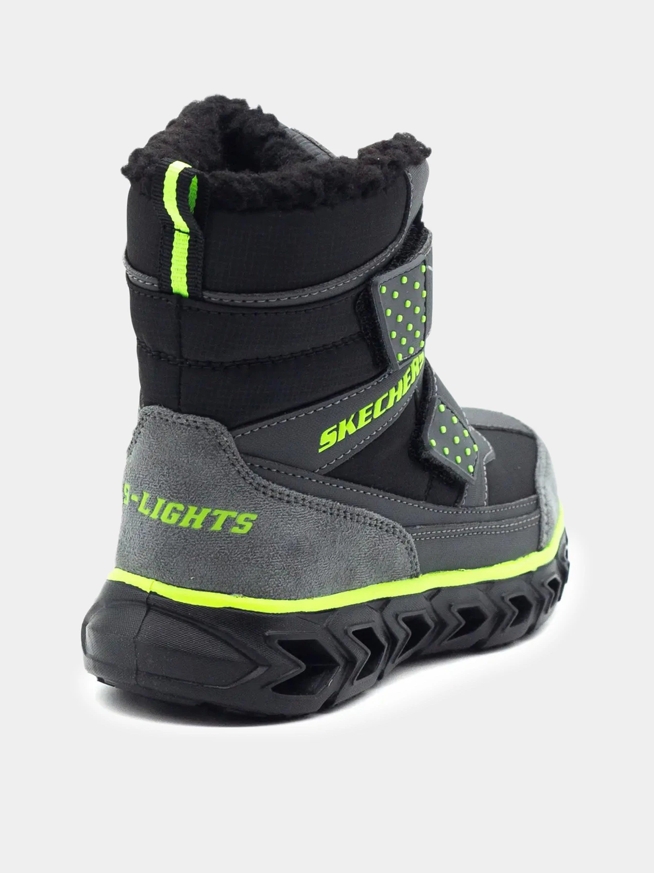 Черевики та чоботи Skechers S Lights: Hypno-Flash 2.0 - Street Breeze модель 90588L CCBK Черевики та чоботи Skechers S Lights: Hypno-Flash 2.0 - Street Breeze модель 90588L CCBK Фото