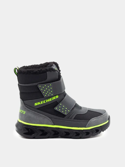 Ботинки и сапоги Skechers S Lights: Hypno-Flash 2.0 - Street Breeze модель 90588L CCBK Фото