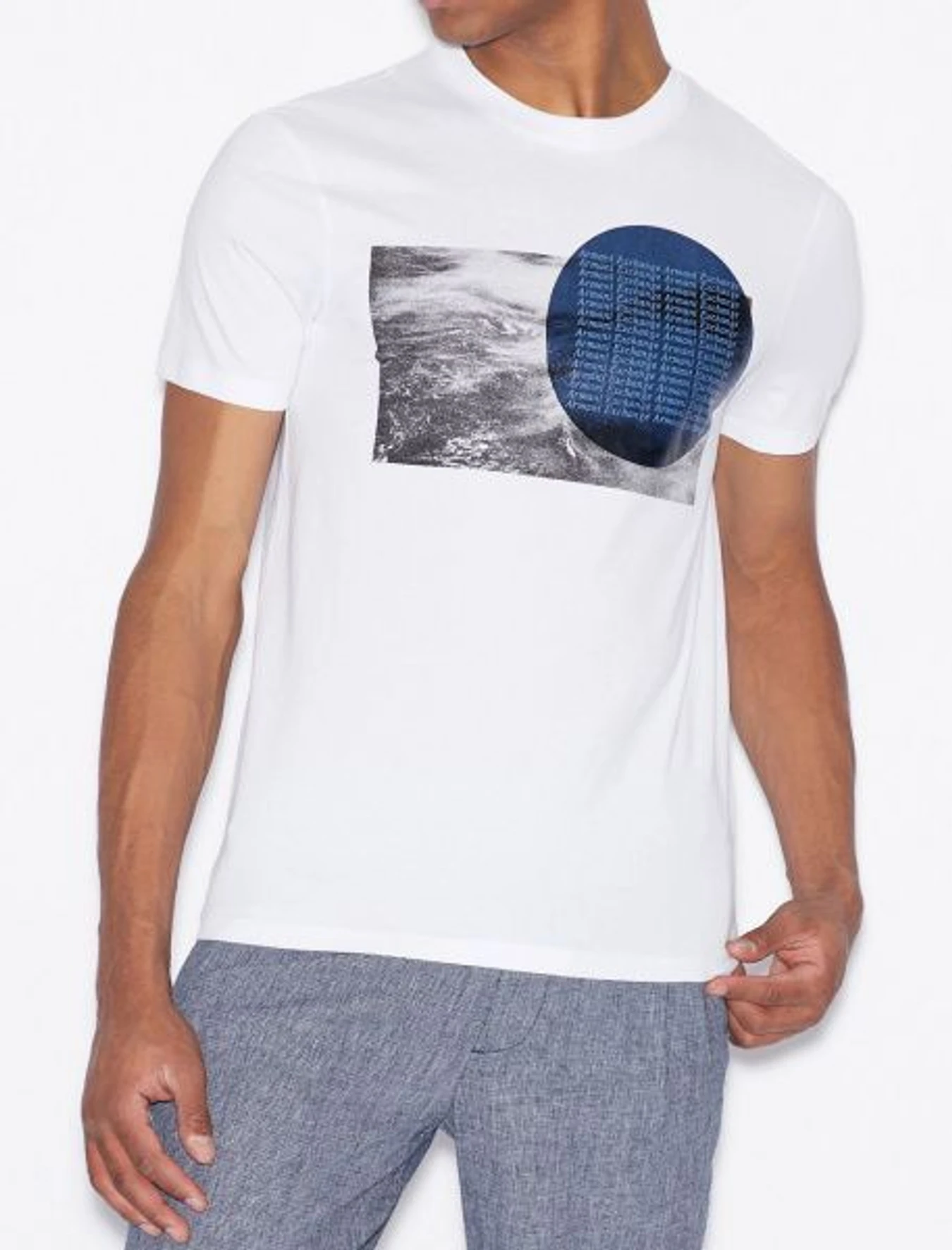 Футболки і поло Armani Exchange модель 3GZTGN-ZJH4Z-1100 Фото