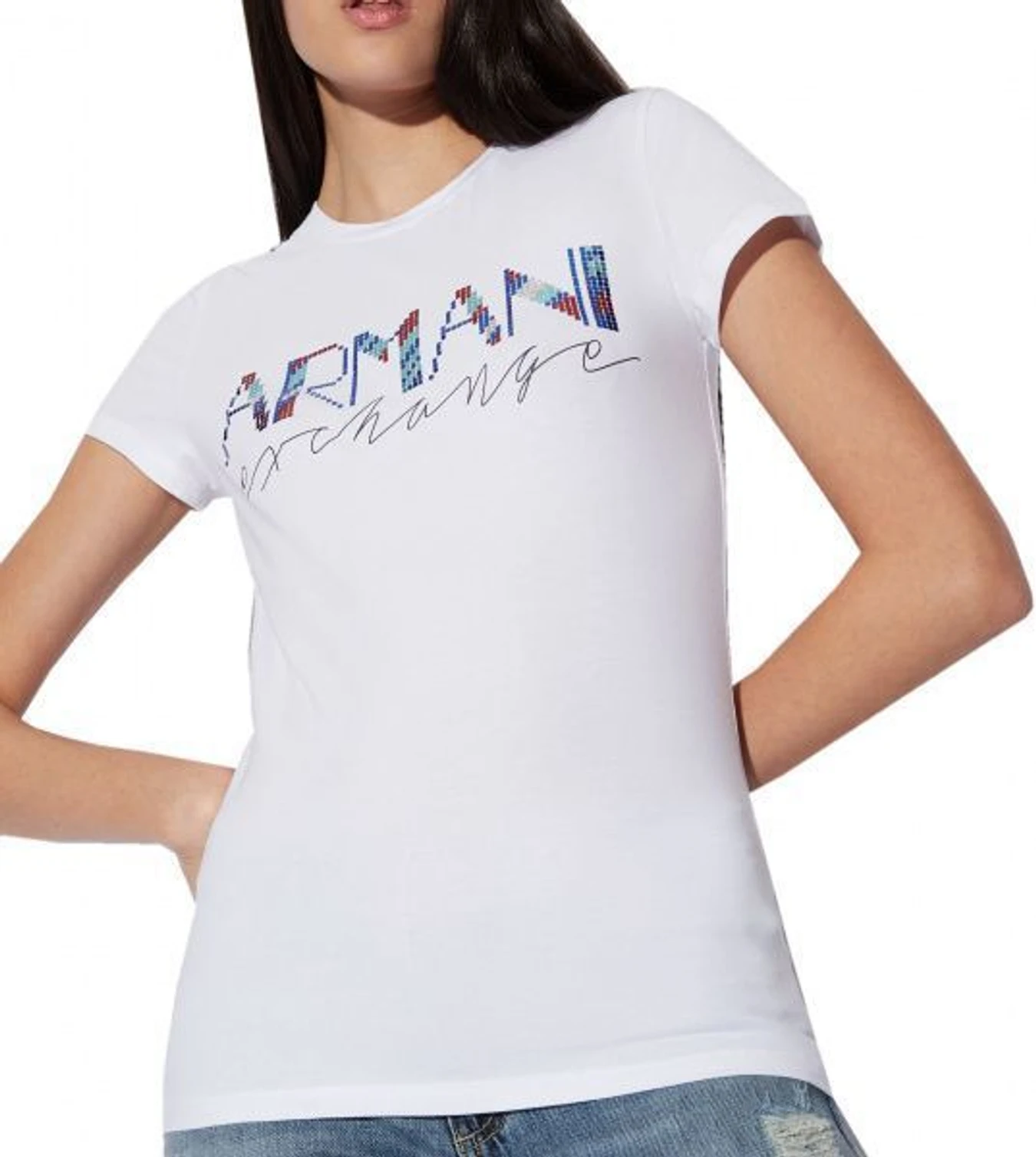 Футболки и поло Armani Exchange модель 3GYTBF-YJC7Z-1000 Фото